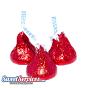 Red Hershey Kisses | Sweetservices.com Online Bulk Candy Store