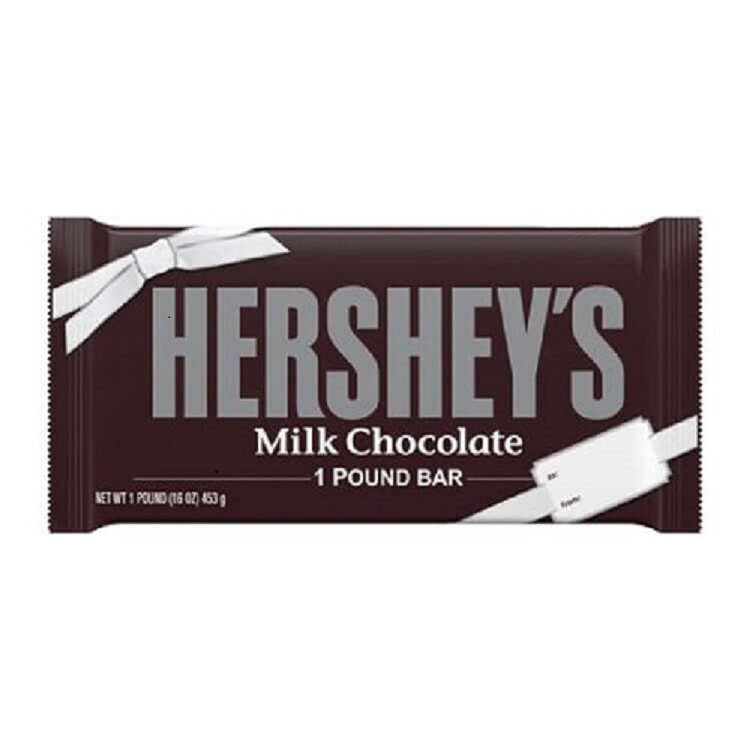 Hershey 1lb Chocolate Candy Bar | Christmas Candy | SweetServices.com