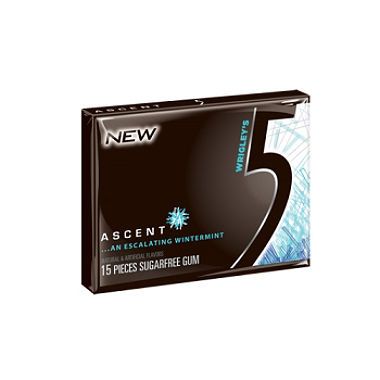 Wriglely's 5 Sugar Free Gum Ascent 10 Count | Bubble Gum ...