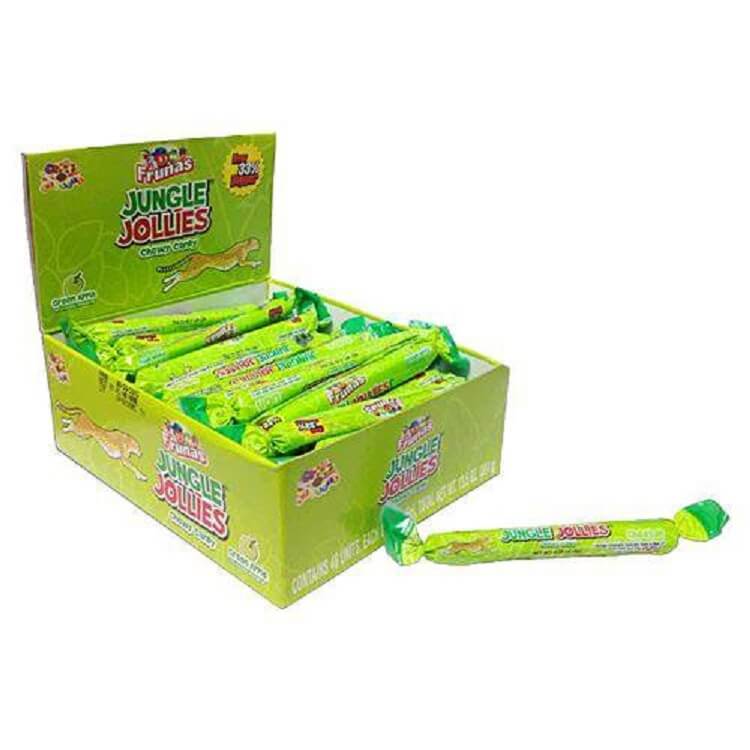 Alberts Green Apple Jungle Jollies | Novelty Candy | SweetServices.com