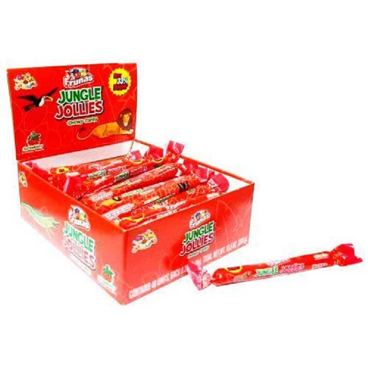 Alberts Strawberry Jungle Jollies | Novelty Candy | SweetServices.com