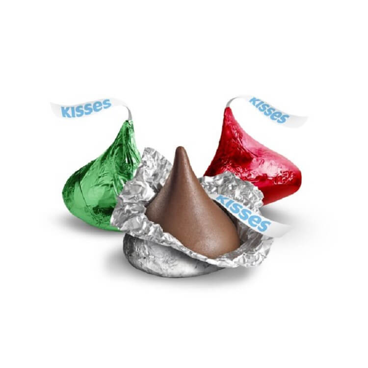 Hershey Christmas Kisses | Sweetservices.com Online Bulk Candy Store