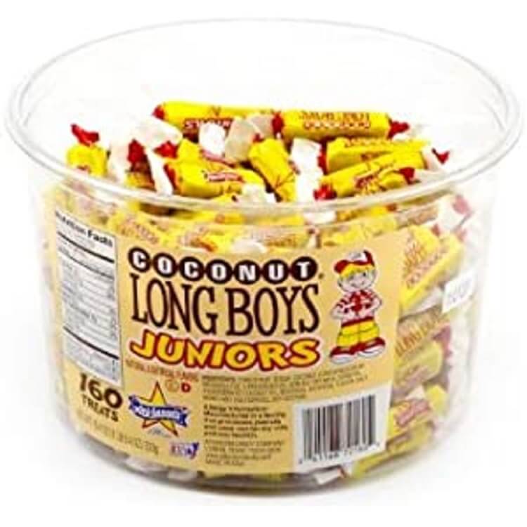 Coconut Long Boy Juniors 160pcs | Bulk Candy | Sweetservices.com