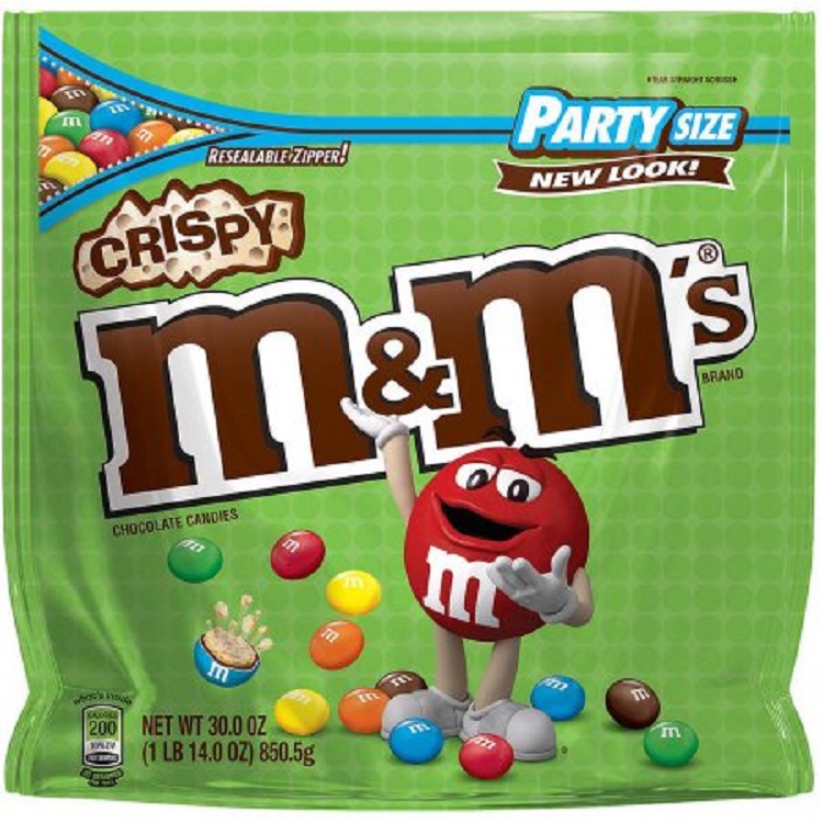 M&M's Milk Chocolate Crispy Bag, 305g