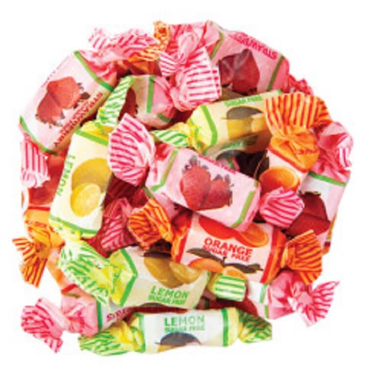 Go Lightly Sugar Free Fruit Chews, Sugar Free Candy