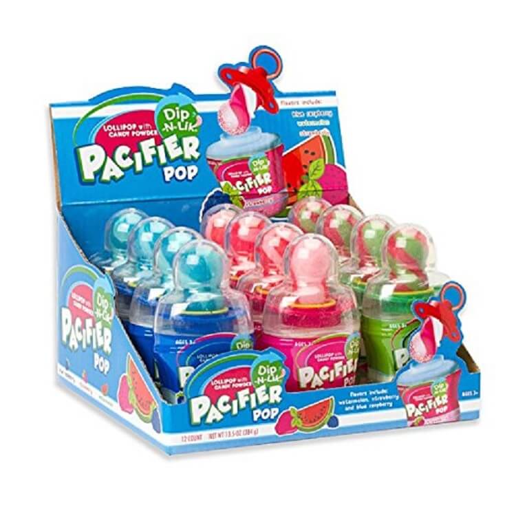 Dip-N-Lick Pacifier Pops | Sour Candy | SweetServices.com