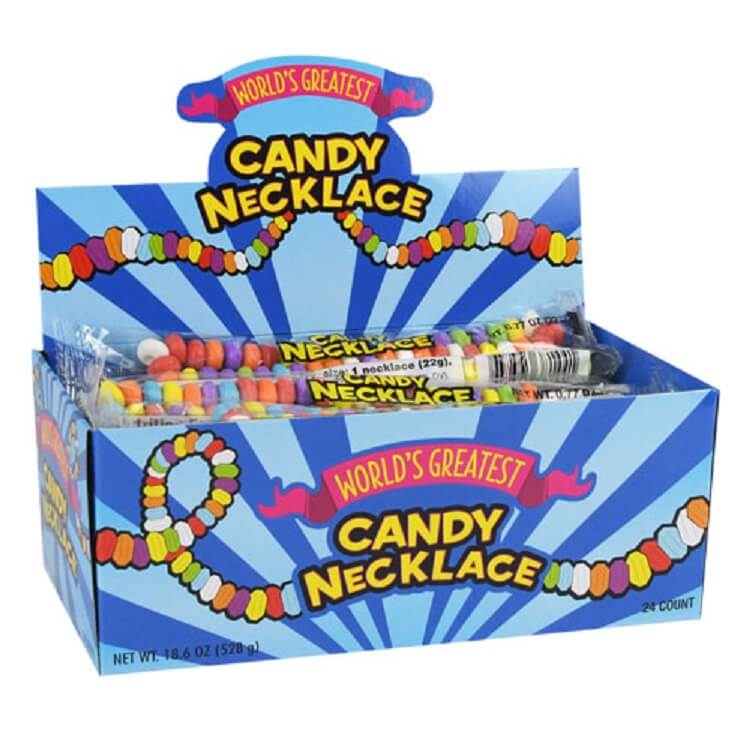 World's Greatest Candy Necklace 24 Count | Novelty Candy ...