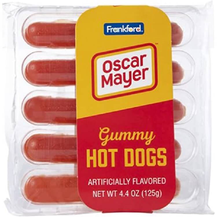 Oscar Meyer Gummy Hot Dogs | Gummy Candy | Sweet Services