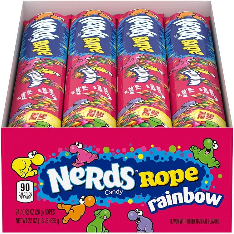 Nerds Candy, Rope, Rainbow - 0.92 oz