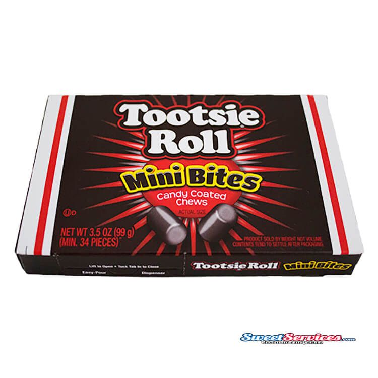 Tootsie Roll Mini Bites - Unwrapped Tootsie Rolls Covered in a Light Candy  Shell - Snackable Tootsie Roll Midgees - 9 oz. Bag (Pack of 1)