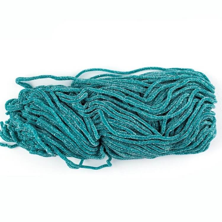 Gustaf's Sour Blue Raspberry Laces 2 lb Bag | Blue Candy ...