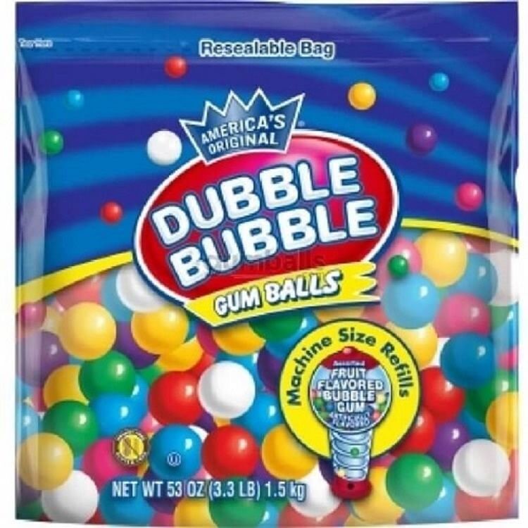 Dubble Bubble Assorted Fruit Gum Balls – Southern Illinois Mercantile  Company