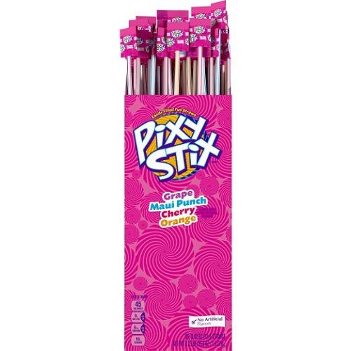 Pixie Sticks Giant 85 Count Straws | Willy Wonka Candy | SweetServices.com