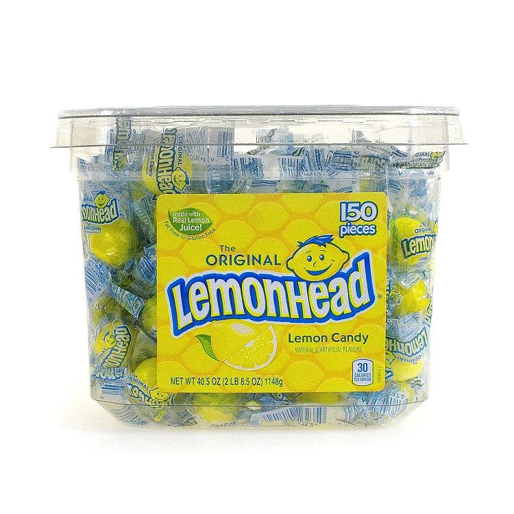 LemonHead Candy Tub | Nostalgic Candy | SweetServices.com