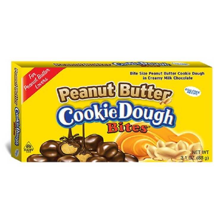 Cookie Dough Cookie Dough Bites, Peanut Butter - 3.1 oz