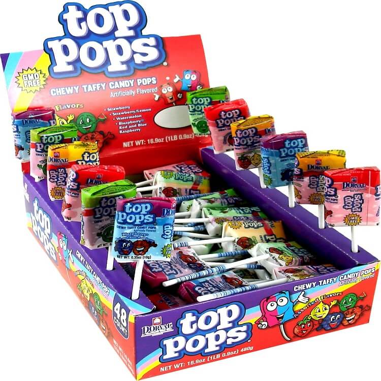 Assorted Top Pops | Novelty Candy| SweetServices.com