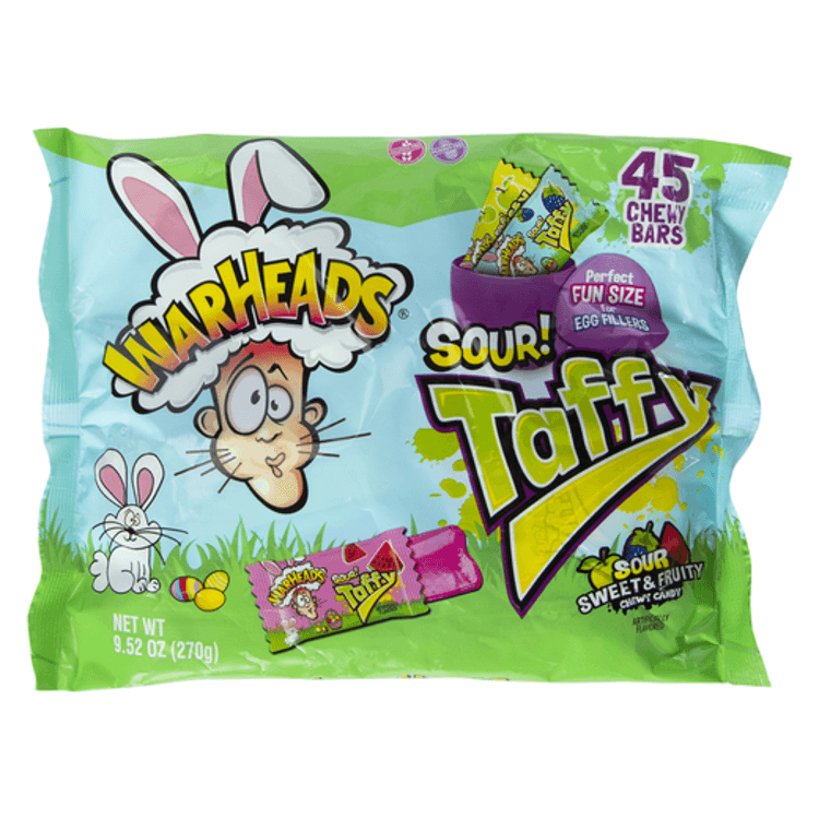 Warheads Easter Sour Taffy | Sour Candy | SweetServices.com