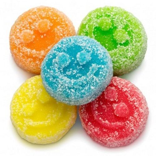 Gummi Beep Bears, Sanded Gummies