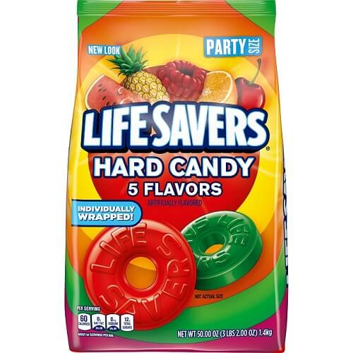 LifeSavers Wild Cherry Singles 6.25 oz Bag | Red Candy | SweetServices.com