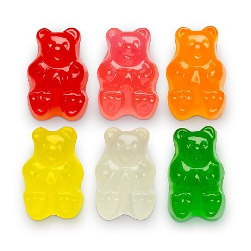 Albanese Orange Cream Gummi Bears 5 lb Bag | Orange Candy ...